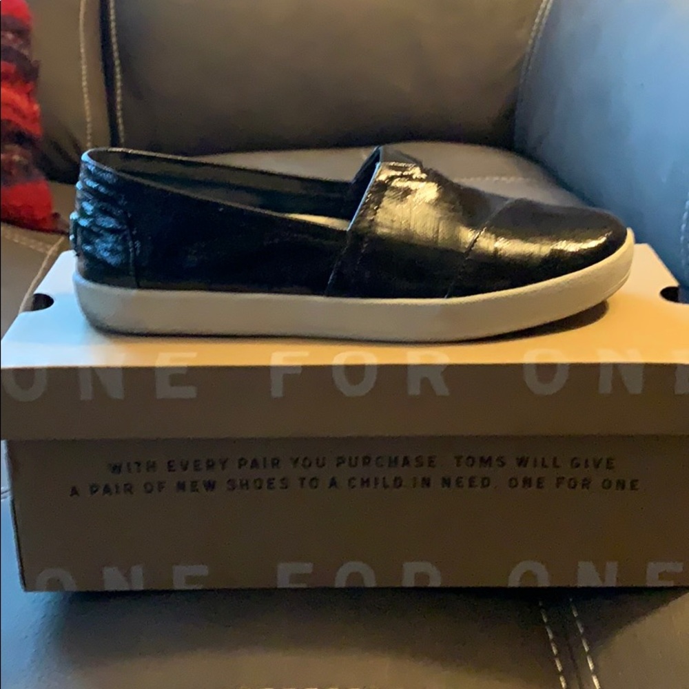 Toms flats very comfortable.